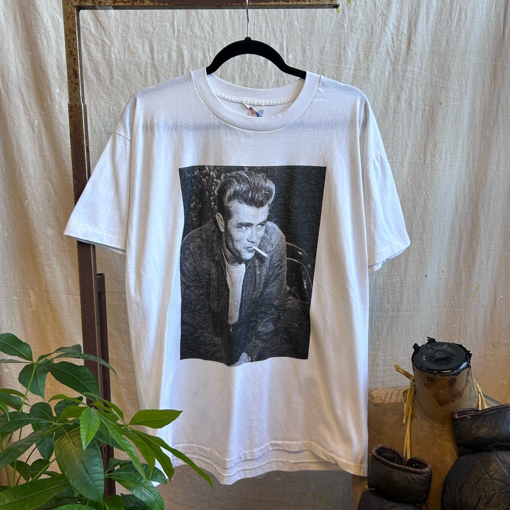 Vintage James Dean Smoking Shirt